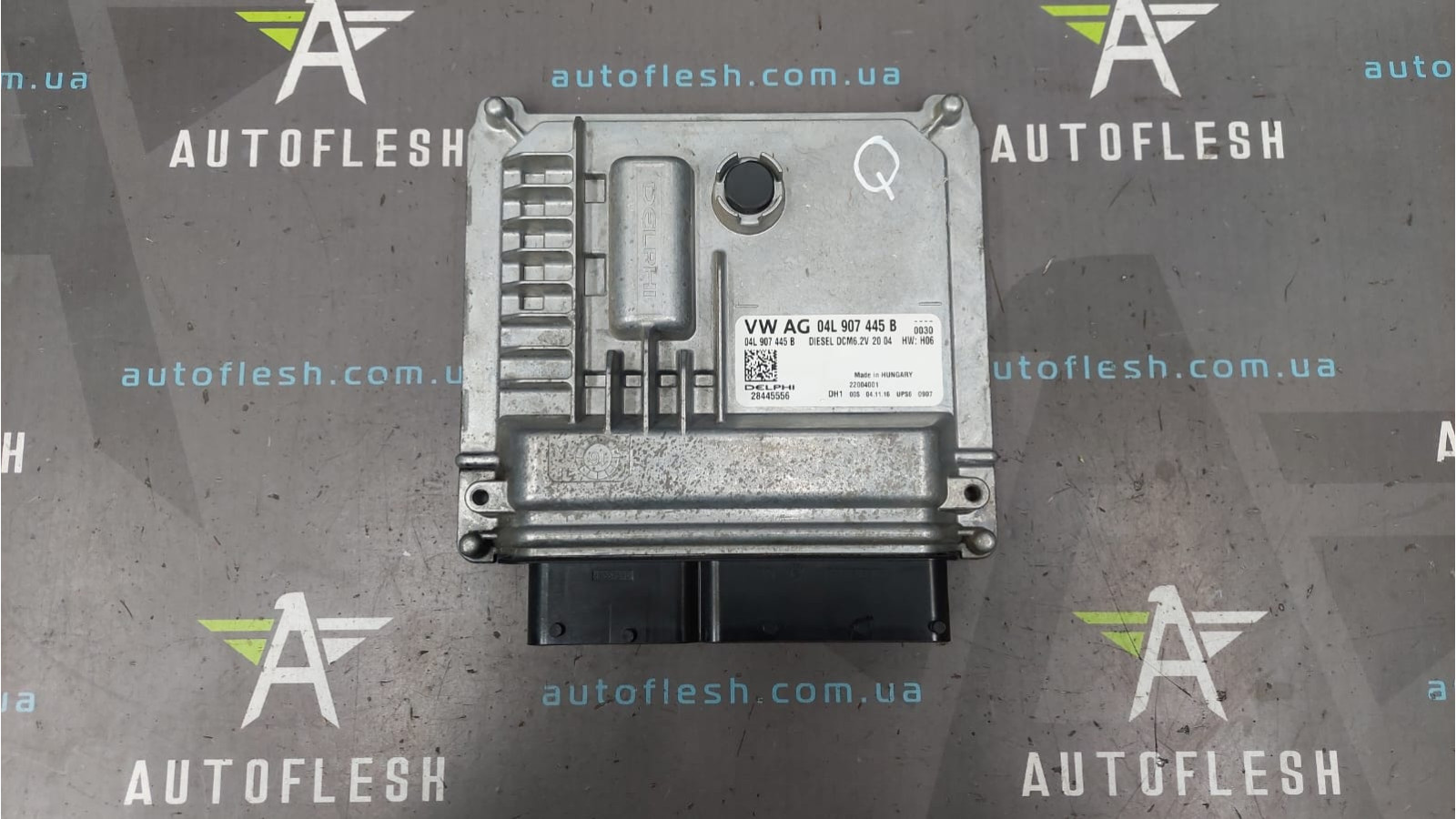 Блок управления двигателем 04L907445B, 28445556, 1.6 TDI Audi A3 Seat Leon Skoda Octavia 3 Volkswagen Golf 7 бу